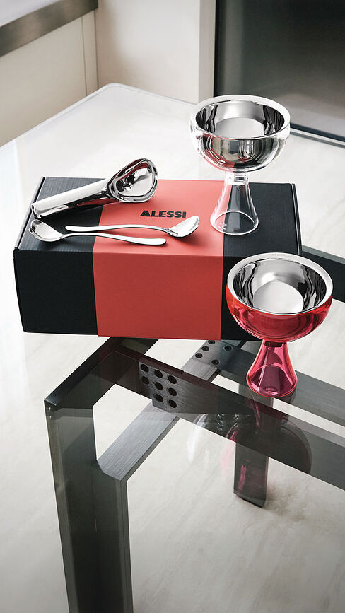 Alessi & Ice Cream Set pribora za sladoled poklon pakiranje 5 kom.