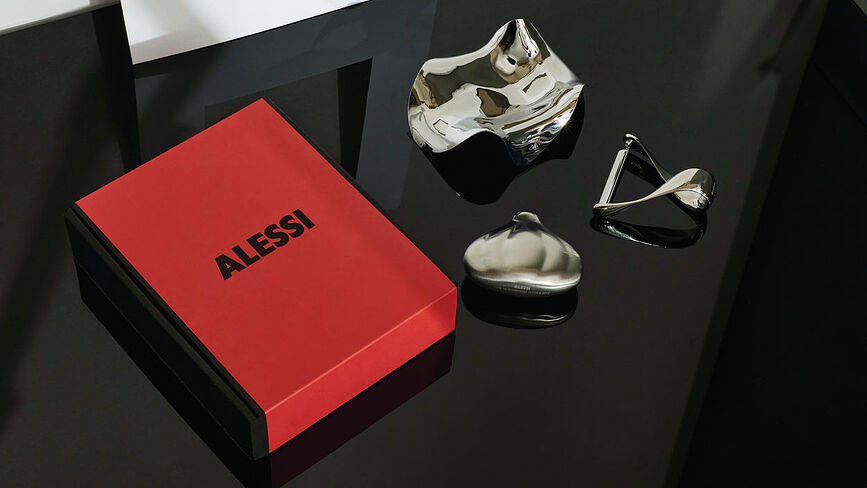 Alessi & Kitchen Set d'Accessoires de Cuisine, dans un coffret cadeau, Set 3 pièces