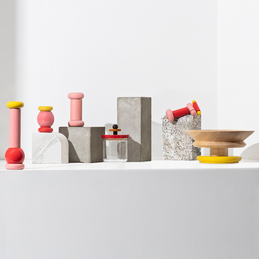 Alessi MP0210 Moulin à Épices, rouge