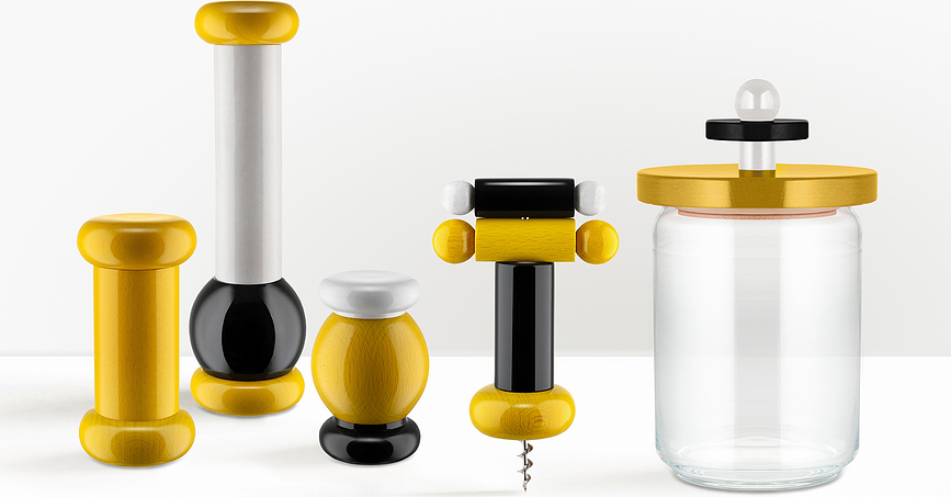 Alessi MP0210 Μύλος Μπαχαρικών, κόκκινος