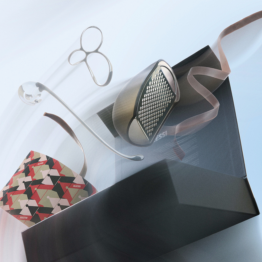 Alessi & Pasta Pripomočki za testenine, 3-delni set