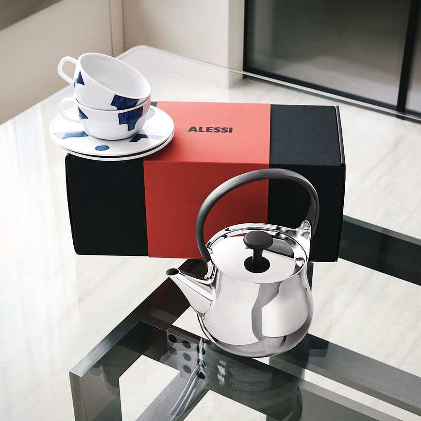 Alessi & Tea Set za pripremu čaja poklon pakiranje 5-dijelni set