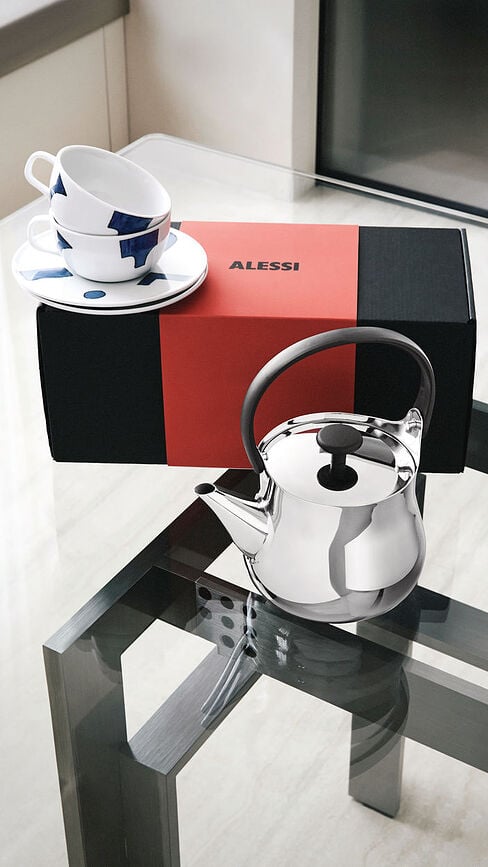 Alessi & Tea Set za pripremu čaja poklon pakiranje 5-dijelni set