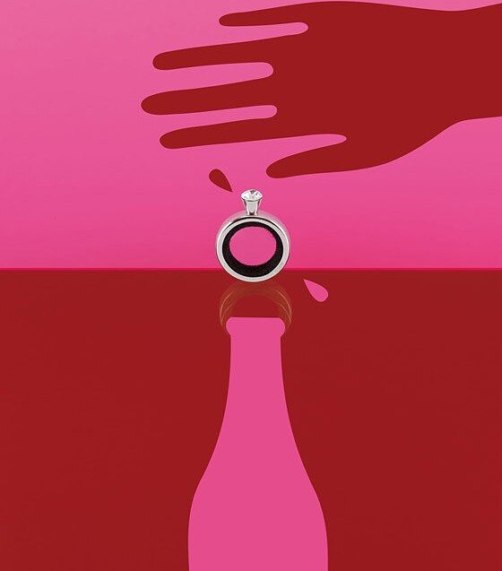 Anillo para botella Noe