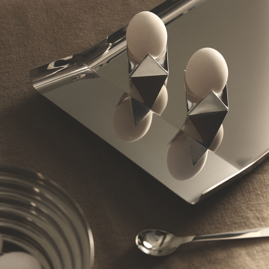 Arran Pladanj dekorativni polirani čelik