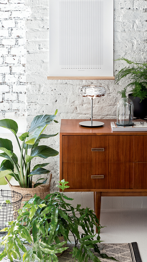 Bark Namizna Svetilka, srebrna