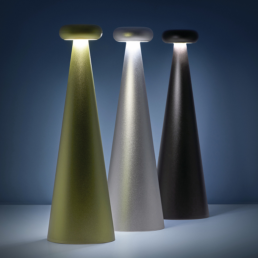 Bedin Lampe sans fil, jaune