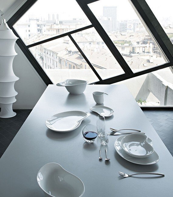 alessi bettina future systems プレート Bettina Fork - Alessi fsy03/2, Future Systems | FormAdore