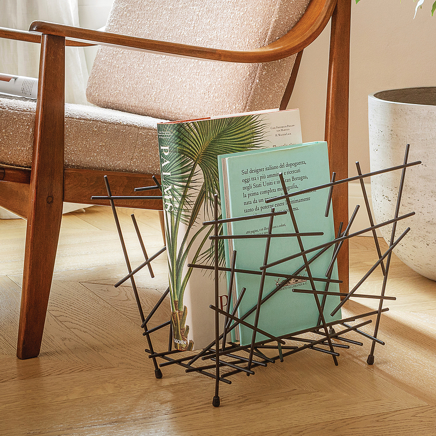 Blow Up Porte-revues, en acier