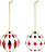Bolas de Navidad Delight III, 2 unidades