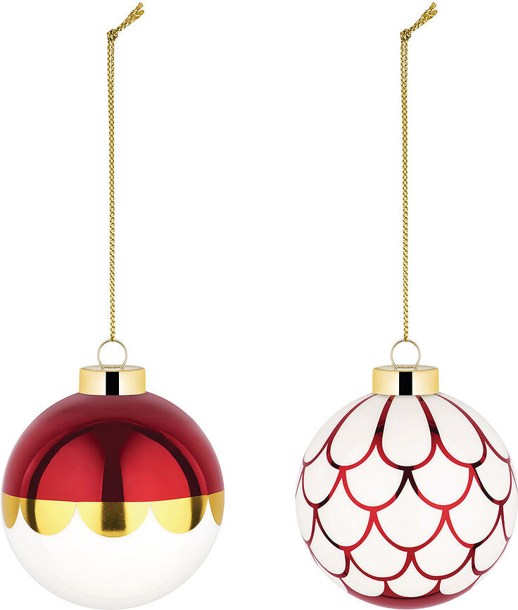 Bolas de Navidad Delight IV, 2 unidades