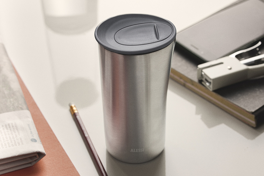 Buri Termo Šalica 330 ml siva