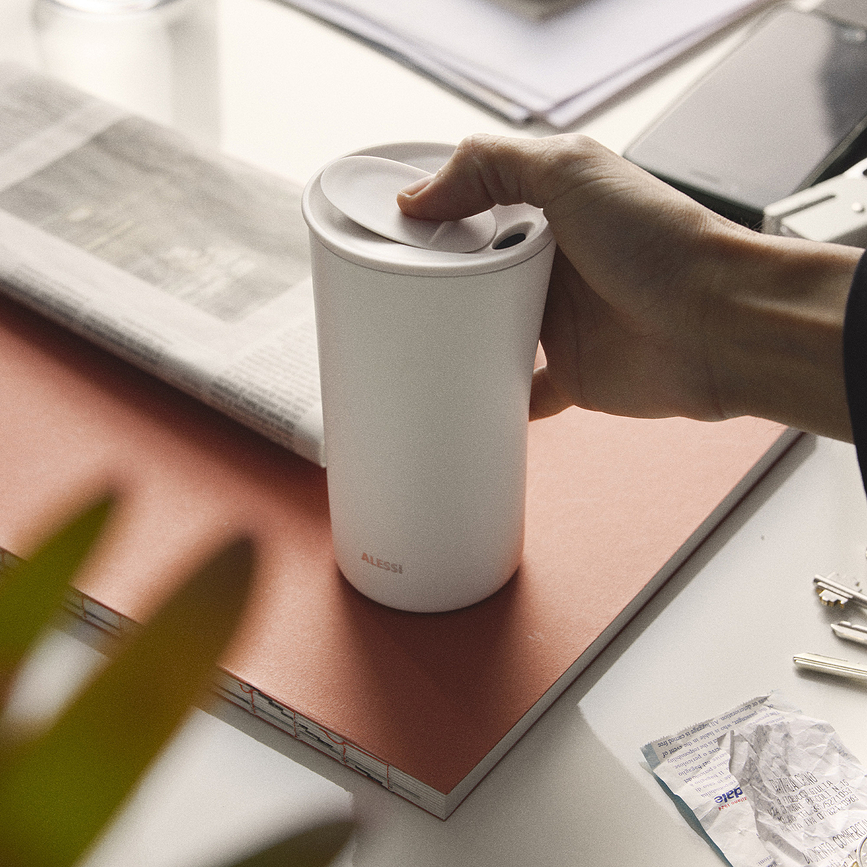 Buri Termo Skodelica, 330 ml, kremna