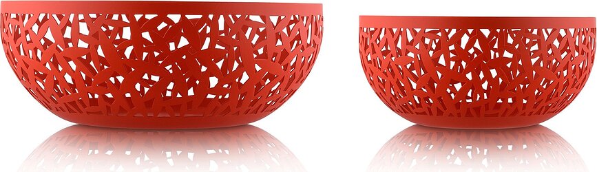 Cactus! Obstschale rot - Alessi - Marta Sansoni | FormAdore
