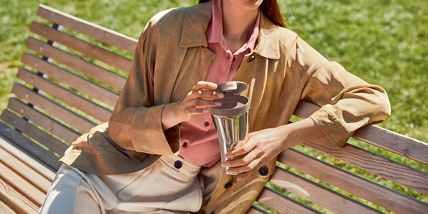 Caffa Mug Isotherme, rouge