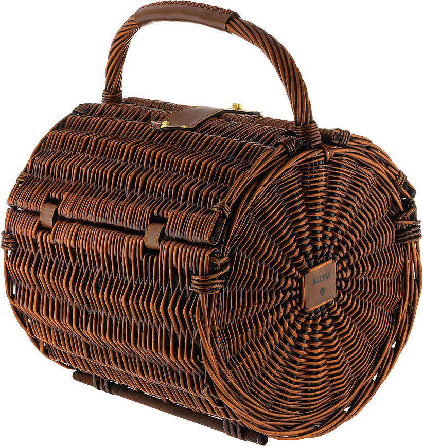 Cesta de Picnic Dressed, con vajilla y cubiertos, Set de 29 piezas