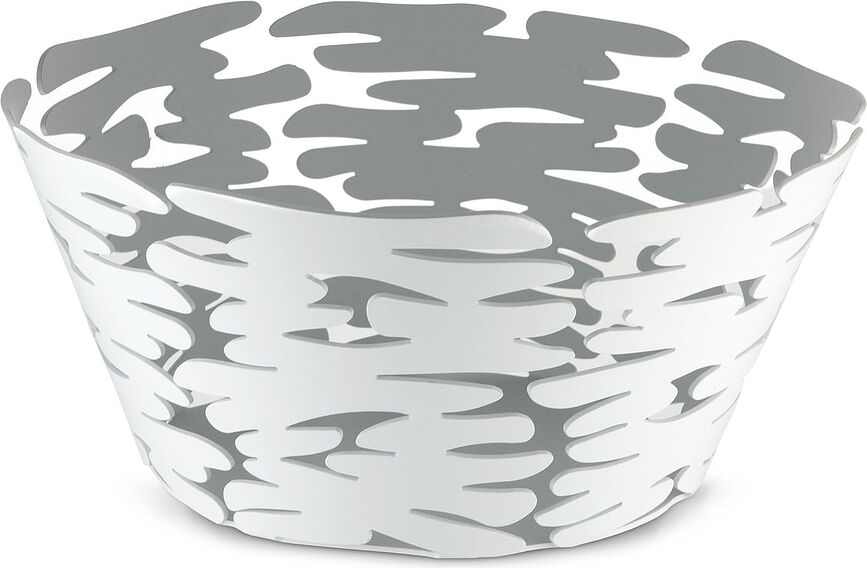Cestino Barket 21 cm bianco