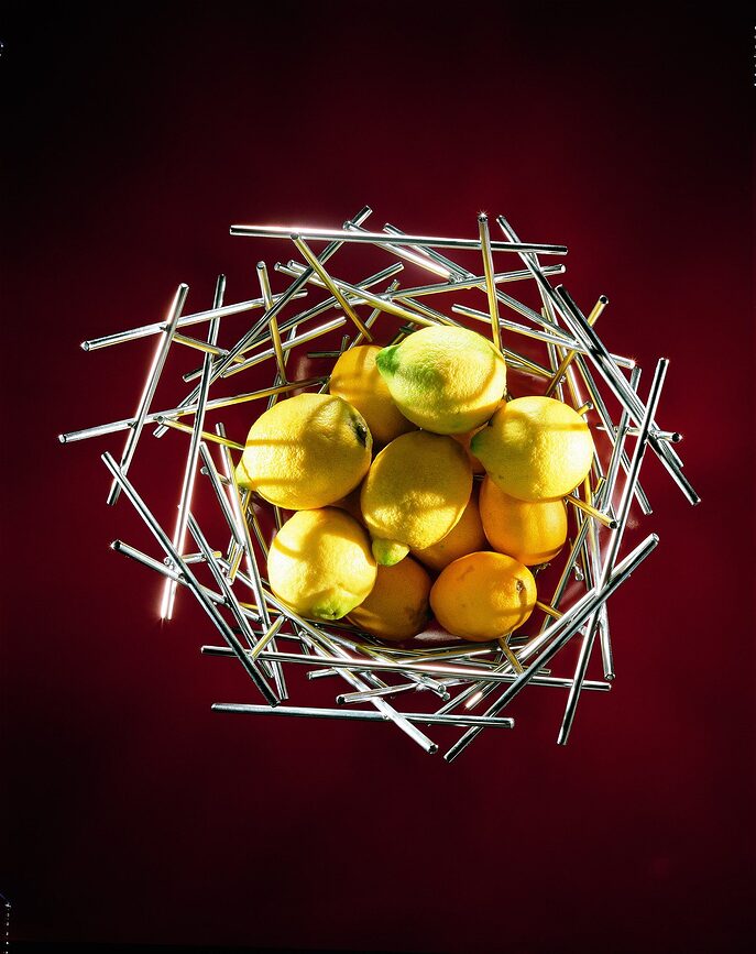 Cesto para Fruta Blow Up, de diseño