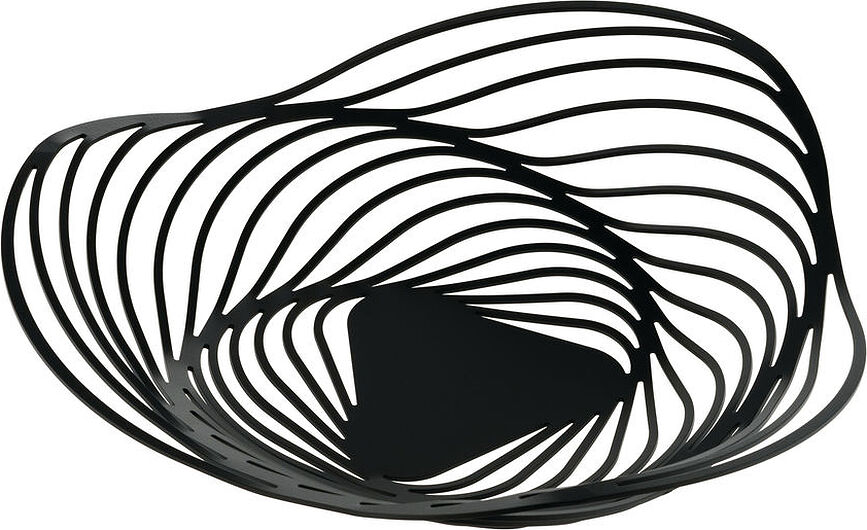 Cesto per la frutta Trinity 33 cm nero
