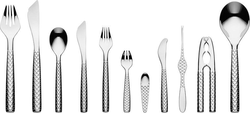 Colombina Fish Couteau de service à poisson