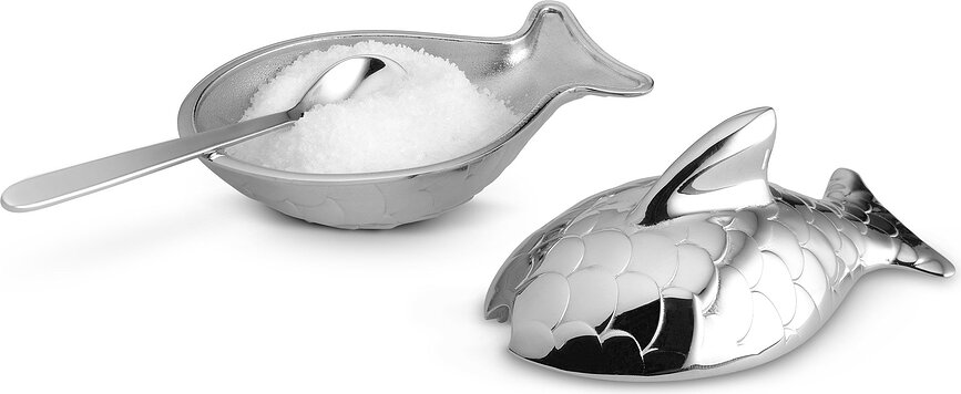 Colombina Fish Salt or pepper container - Alessi FM24 | FA