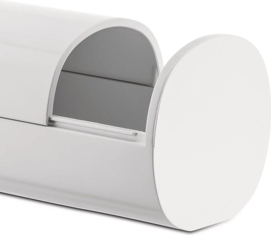 Contenedor para discos desmaquillantes Birillo, blanco