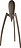 Decorazione Juicy Salif XXL 186 cm marrone con sfumatura grigia