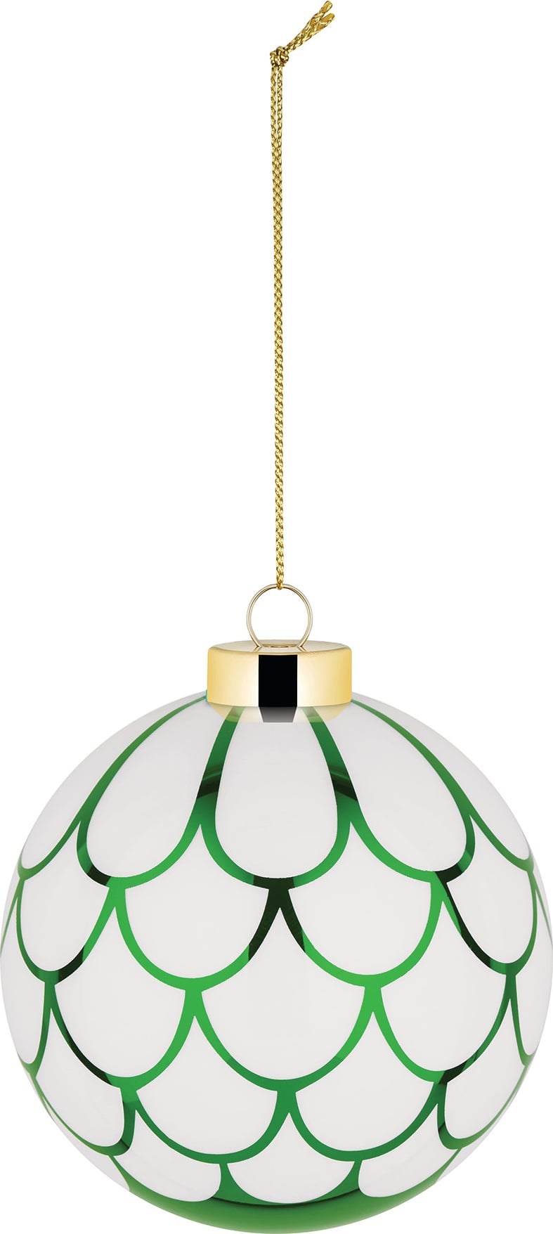 Delight VIII Weihnachtskugel grün