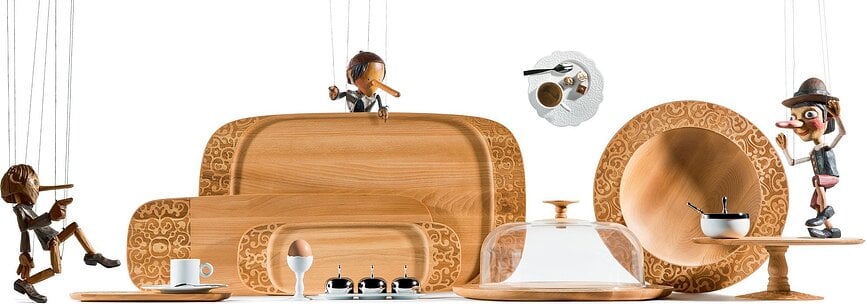 Dressed Daska za Sireve drvena