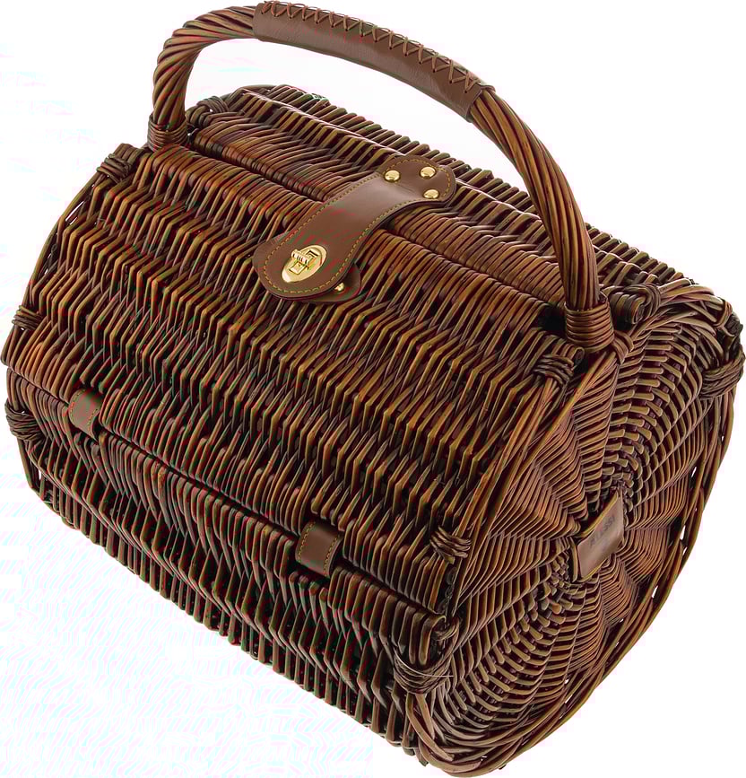 Dressed Piknik košara s posodo in jedilnim priborom, 29 kosov