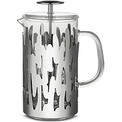 Espreso arba arbatos virimo aparatas Barkoffee poliruotas sidabro spalvos
