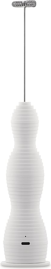 Espumador de leche Pulcina, blanco