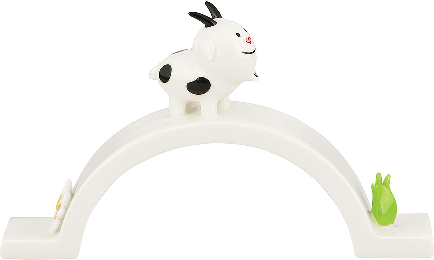 Figura navideña Happy Eternity Baby, puente