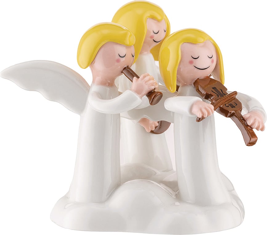 Figuras de Ángeles Happy Eternity Baby, decoración navideña