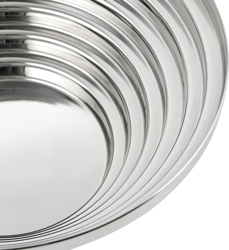 Frutero de acero pulido Maya, 25 cm