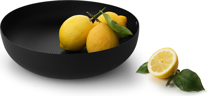 Frutero Texture, 29 cm, negro