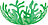 Fruttiera Mediterraneo 25 cm tonalità verde