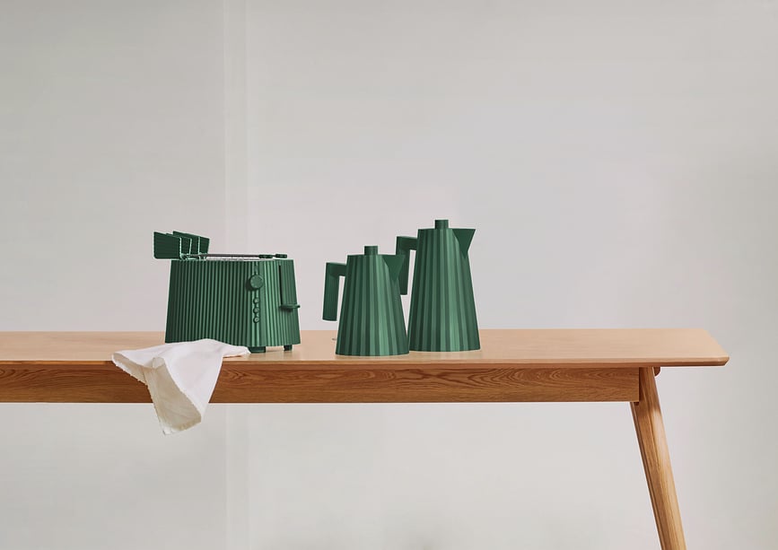 Hervidor eléctrico Plissé, 1,7 L, negro