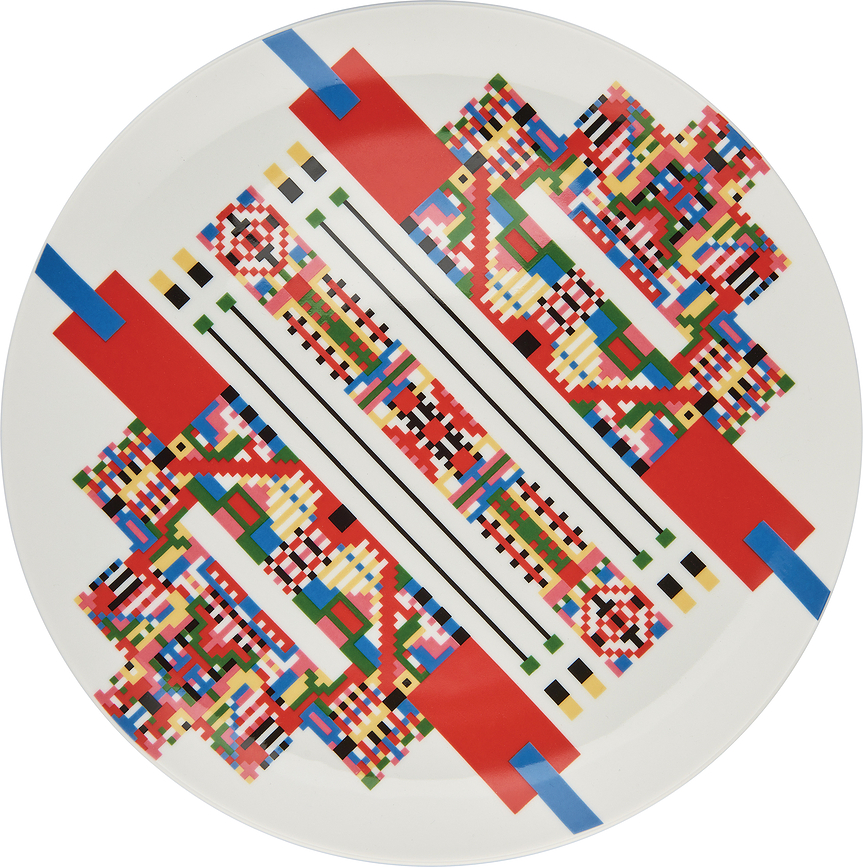 Holyhedrics 2 Assiette Plate 30 cm