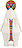 Holyhedrics Figurine de Noël Vierge Marie