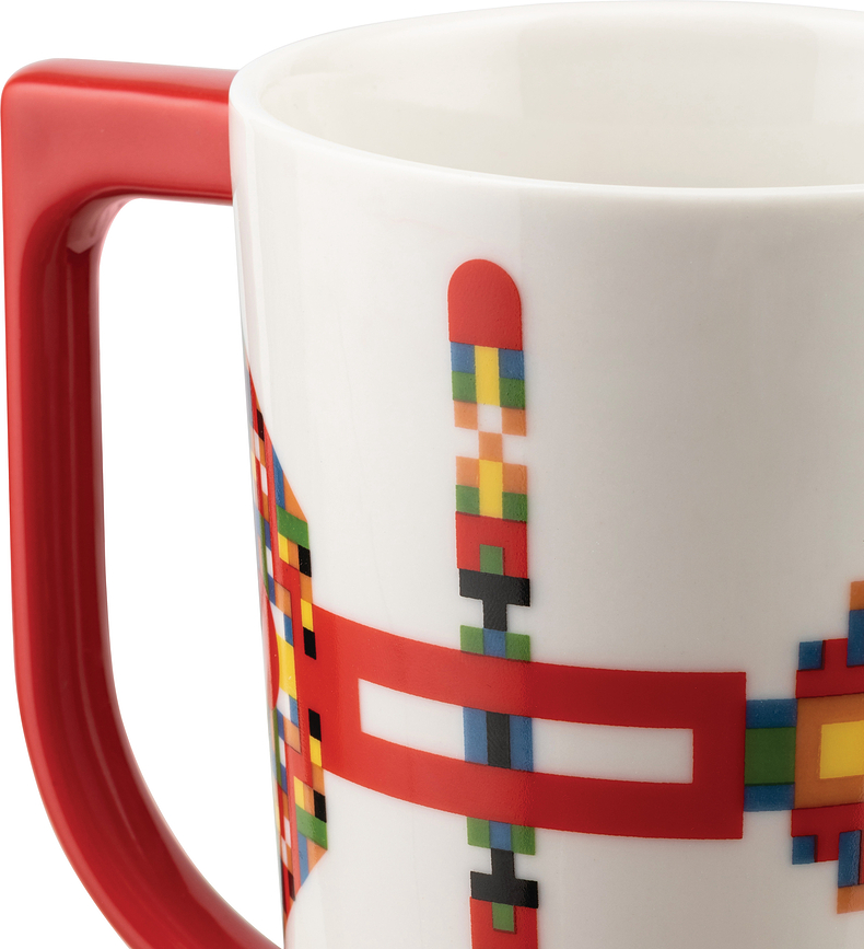 Holyhedrics Tasse 400 ml, bleue