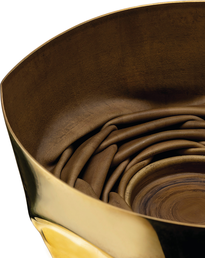 Il Tornitore Matto Compressioni Μπολάκι, 12 cm, ορειχάλκινο