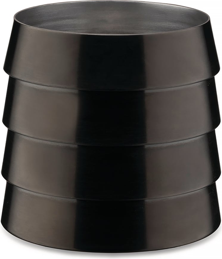 Il Tornitore Matto Dervisci III Šalica crna nehrđajući čelik