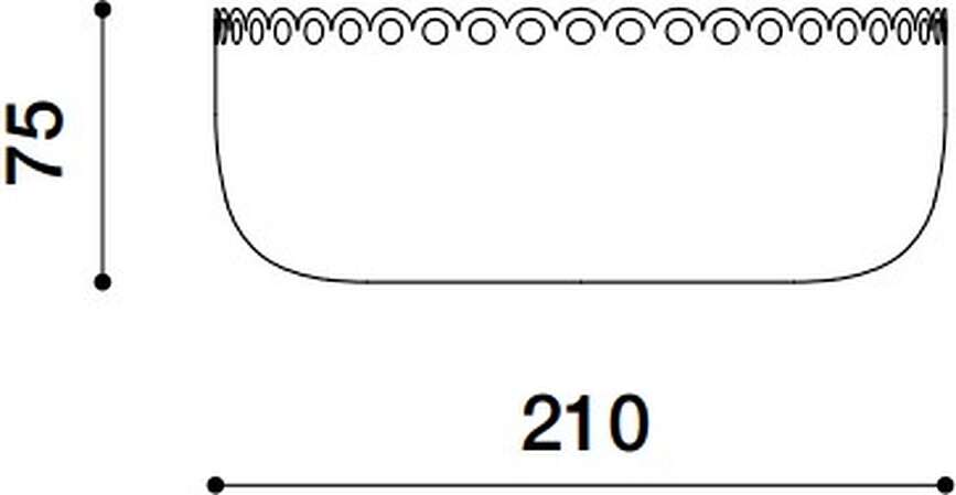 Il Tornitore Matto Edges ΜΠΟΛ, ανοξείδωτο ατσάλι