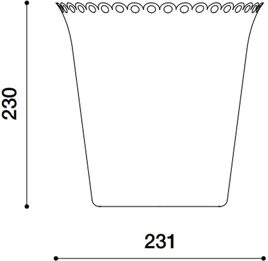 Il Tornitore Matto Edges Vinski Hladnjak nehrđajući čelik mjedeni