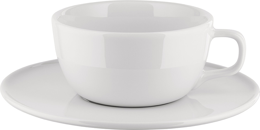 Itsumo Skodelica za čaj s krožnikom, 240 ml