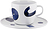 Itsumo Yunoki Tasse à Café avec soucoupe, 150 ml