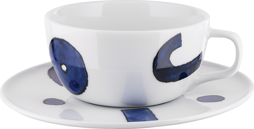 Itsumo Yunoki Tasse avec soucoupe, 240 ml