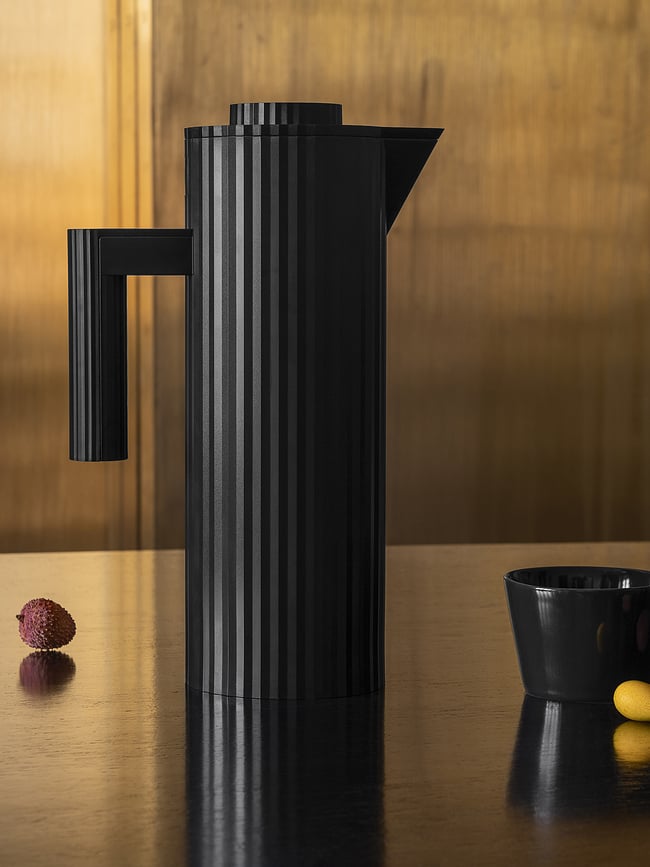 Jarra Termo Plissé, 1 L, negra