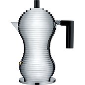 Kafijas kanna Pulcina ar melnu rokturi 150 ml